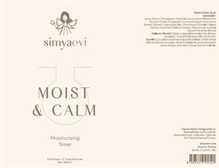 Moist&Calm Cilt Bakım Toniği - Simya Evi - Cilt Bakımı